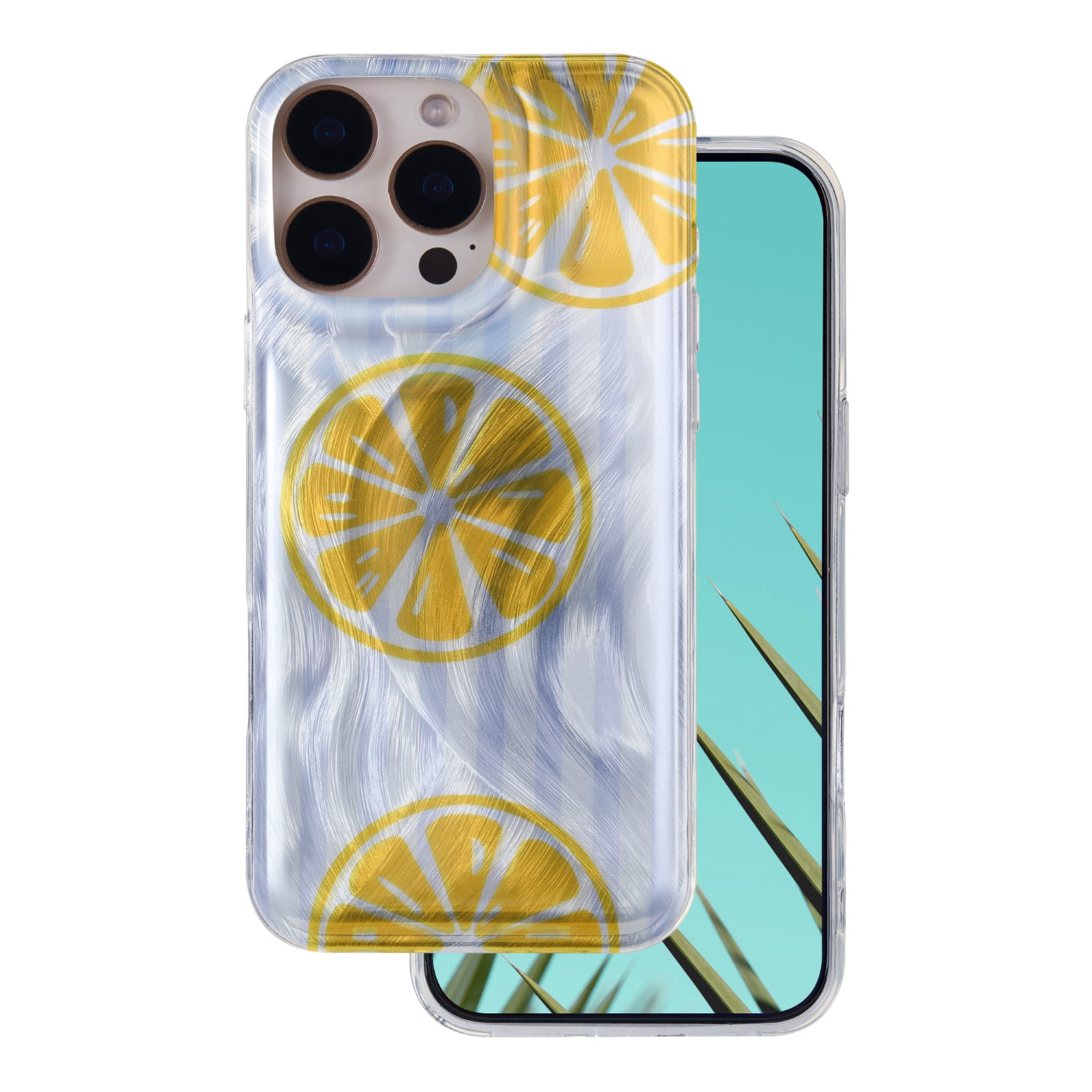 Ultra Trendy Summer suojakuori iPhone 15 Pro 6,1" sitruuna