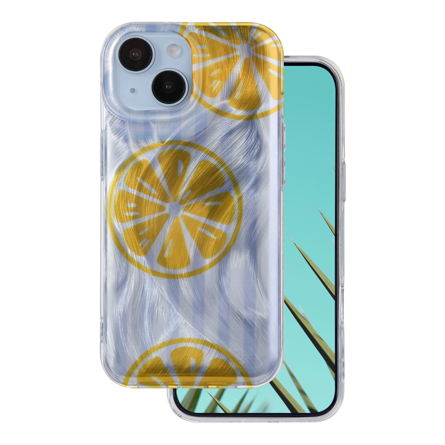 Ultra Trendy Summer suojakuori iPhone 15 6,1" sitruuna