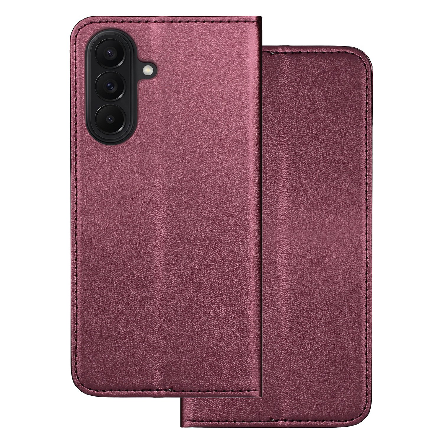 Smart Magnetic suojakuori Samsung Galaxy A27 5G viininpunainen