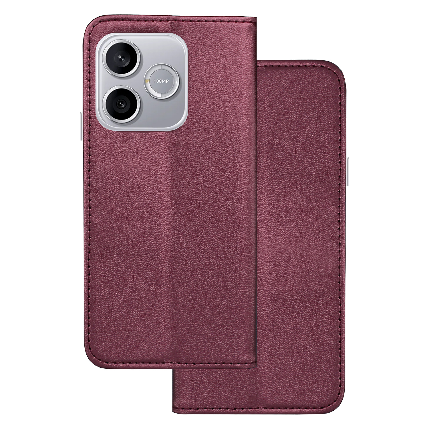 Smart Magnetic suojakuori Honor 600 Lite burgundi
