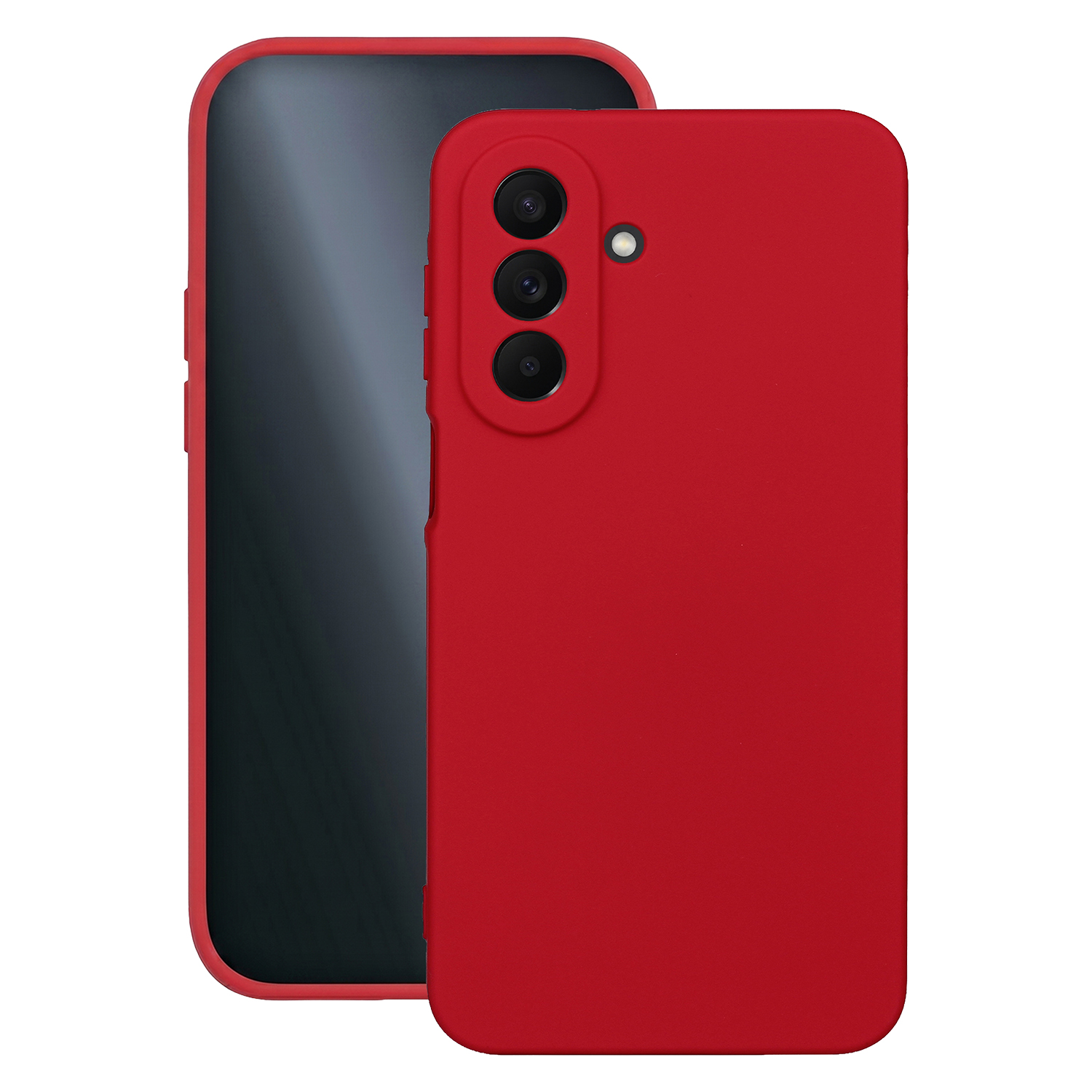 Silikonisuojakuori Samsung Galaxy A27 5G punainen