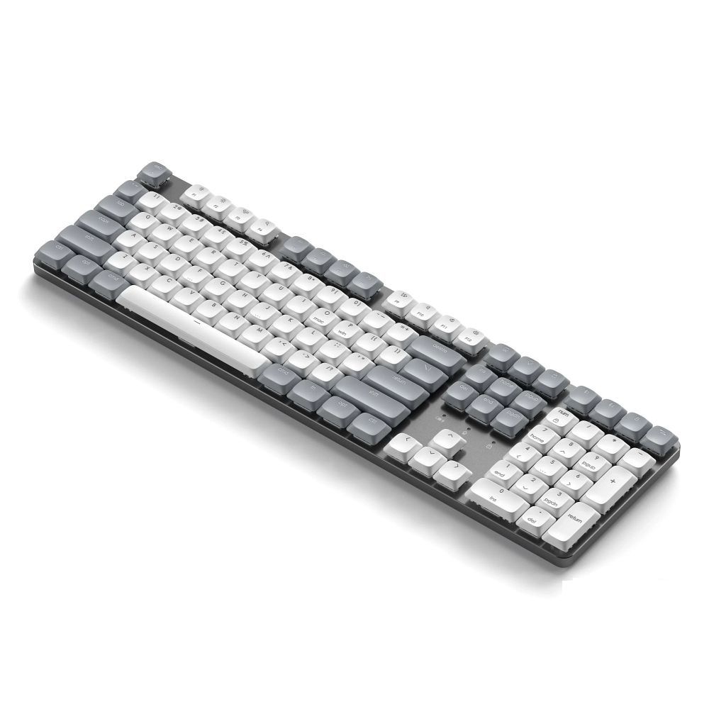 Langaton mekaaninen näppäimistö QWERTY Satechi SM3 Slim Mechanical vaalea