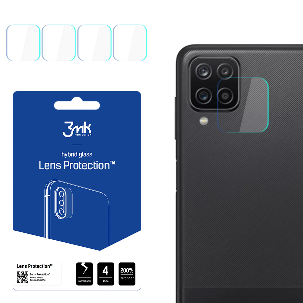 Samsung Galaxy A12 - 3mk Lens Protection™ -objektiivin suojaus™