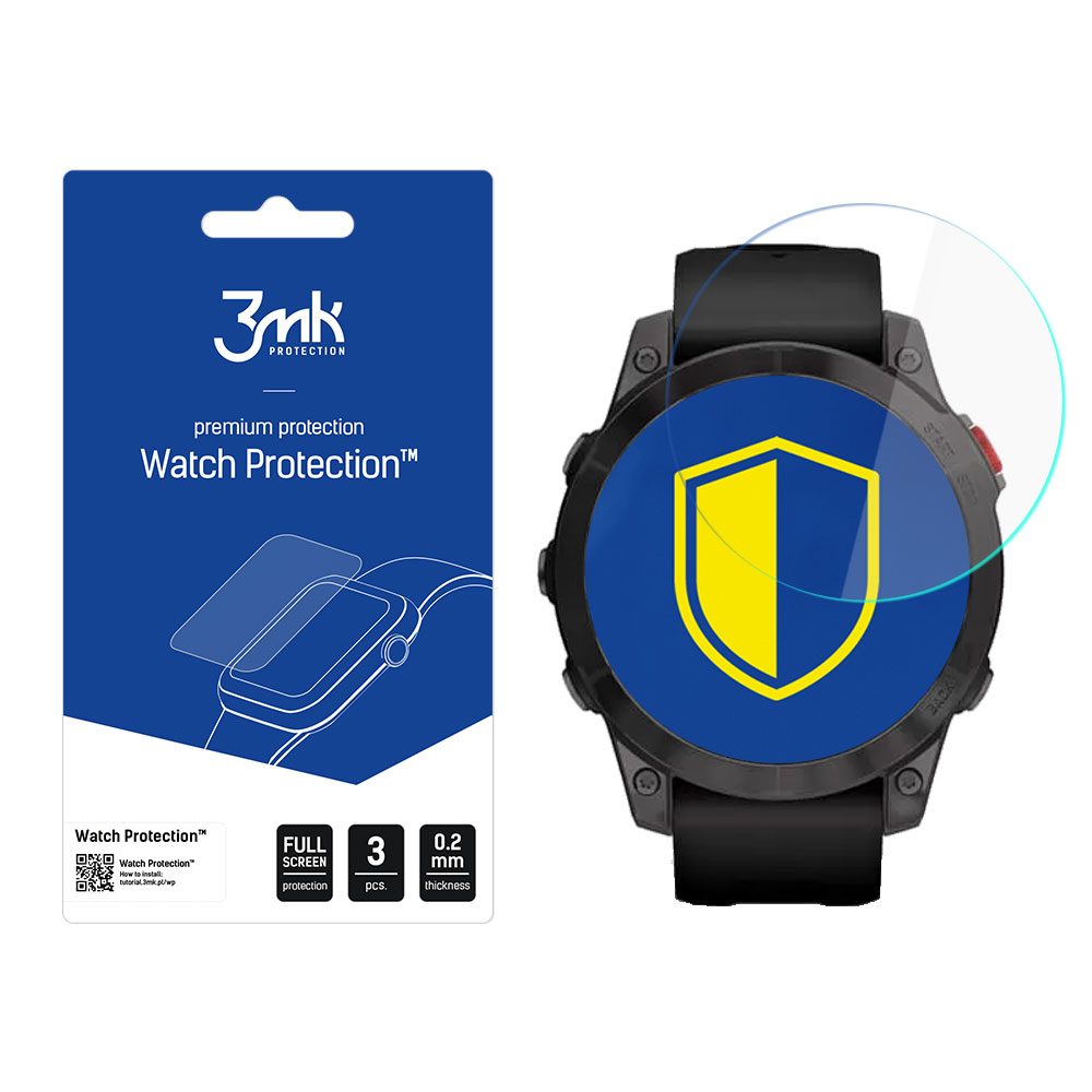 Garmin Epix 2 - 3mk Watch Protection™ v. FlexibleGlass Lite - FlexibleGlass Lite-lasi