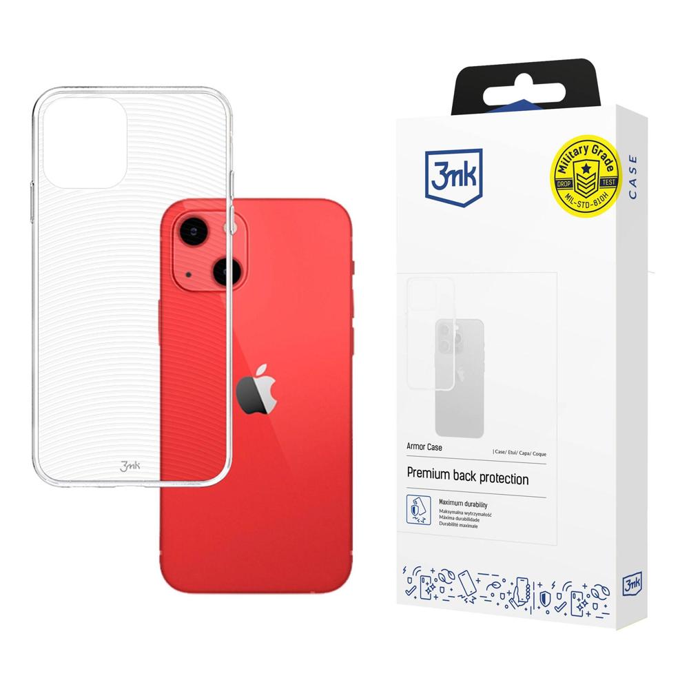 Kotelo iPhone 13:lle 3mk Armor Case -sarjasta - läpinäkyvä