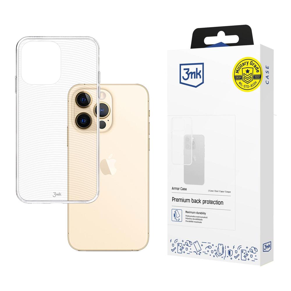 3mk Armor Case sarja iPhone 13 Pro - läpinäkyvä