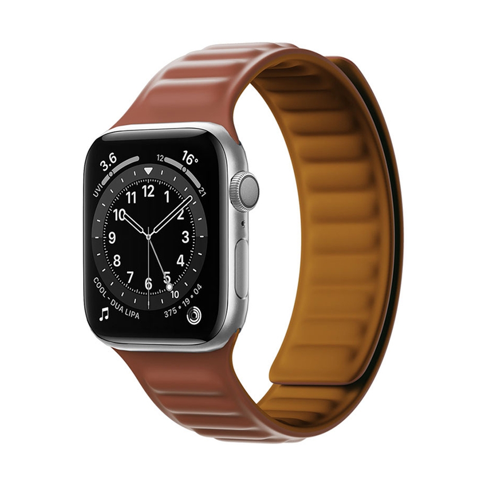 Magnetic Strap Magneettinen Hihna Ranneke Apple Watch 38/40mm - ruskea