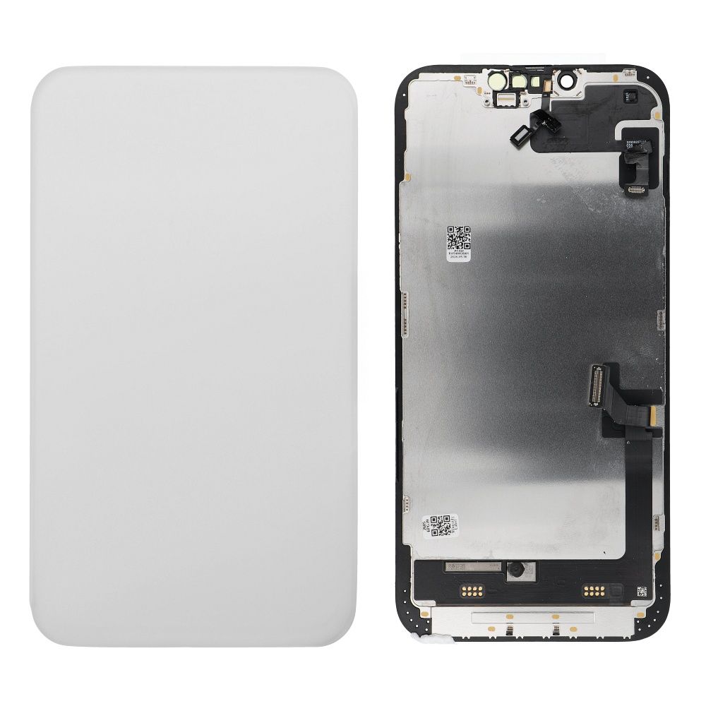 FixCell LCD-näyttö iPhone 14 Plus Super Retina XDR + anturin flex (kunnostettu)