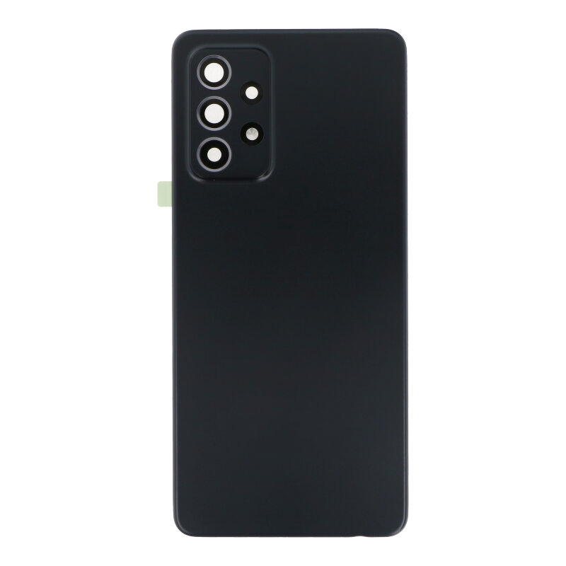 Takakuori Samsung A525 / A526 / A528 A52 4G / A52 5G / A52S 5G musta (kameralasilla) OEM