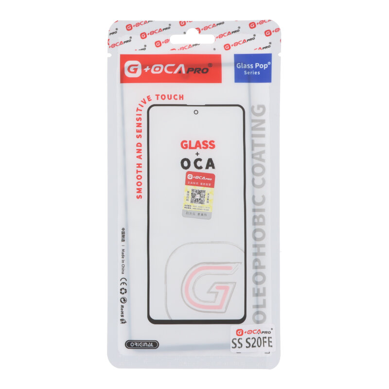 LCD-lasi G+OCA Pro Samsung S20 FE G780 / S20 FE 5G G781 OCA:lla