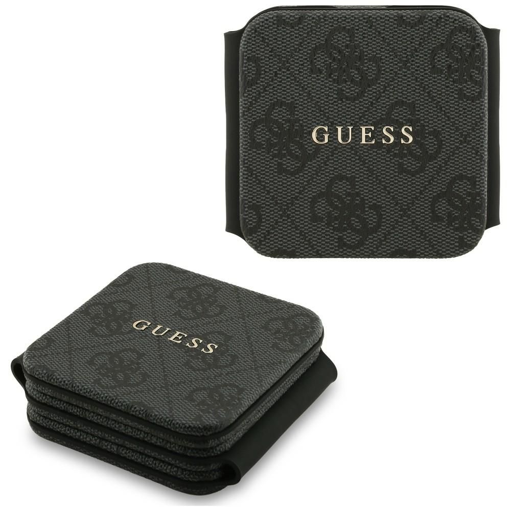Langaton laturi 3in1 yhteensopiva MagSafe 15W GUESS GUE005639 musta