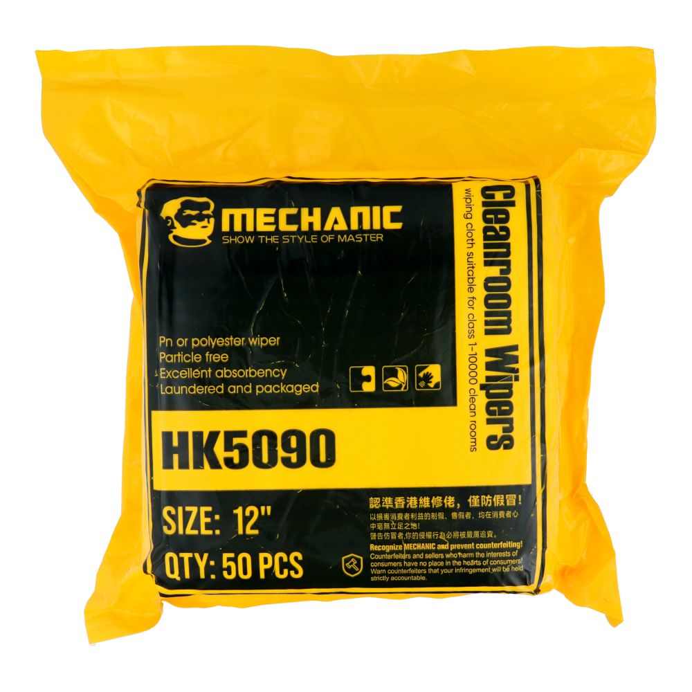 MECHANIC-mikrokuitupyyhkeet 30 x 30 cm (50 kpl)
