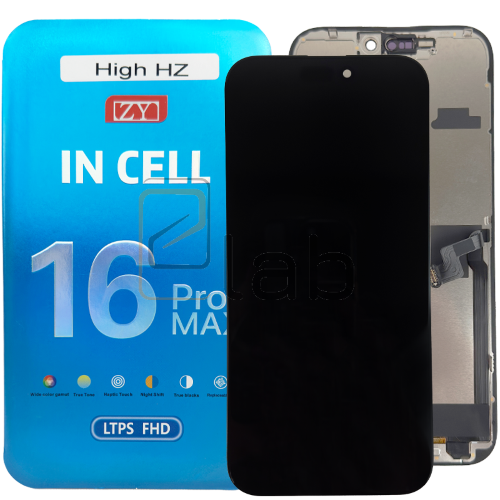 Näyttö Apple iPhone 16 Pro Max kosketuslasilla ZY Incell LTPS Premium 120Hz FHD1080p