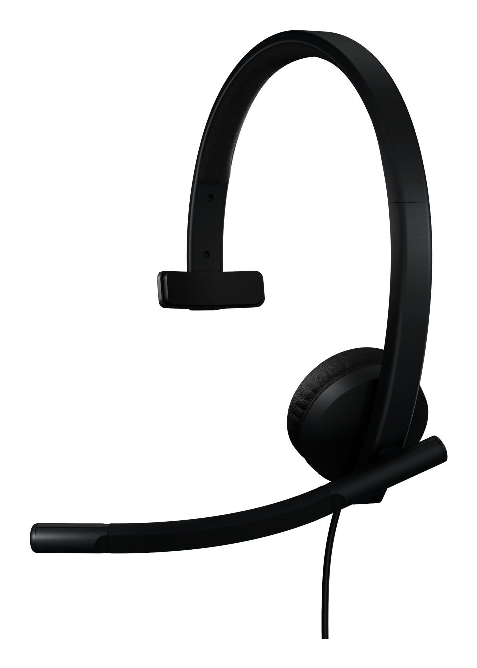 Kuulokemikrofoni Logitech H570E Mono USB/Musta