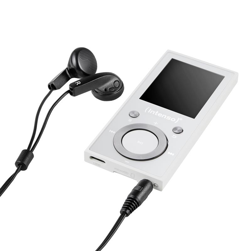 Intenso MP3-soitin 64GB valkoinen/3717492