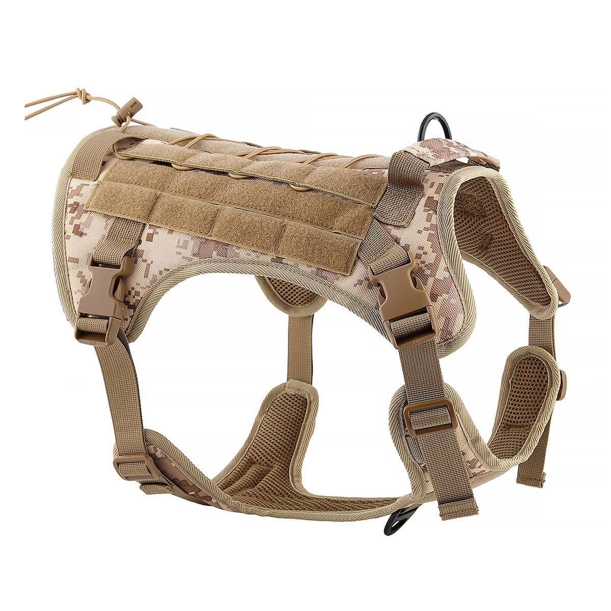 Koiran valjaat TACTICAL koko L ruskea