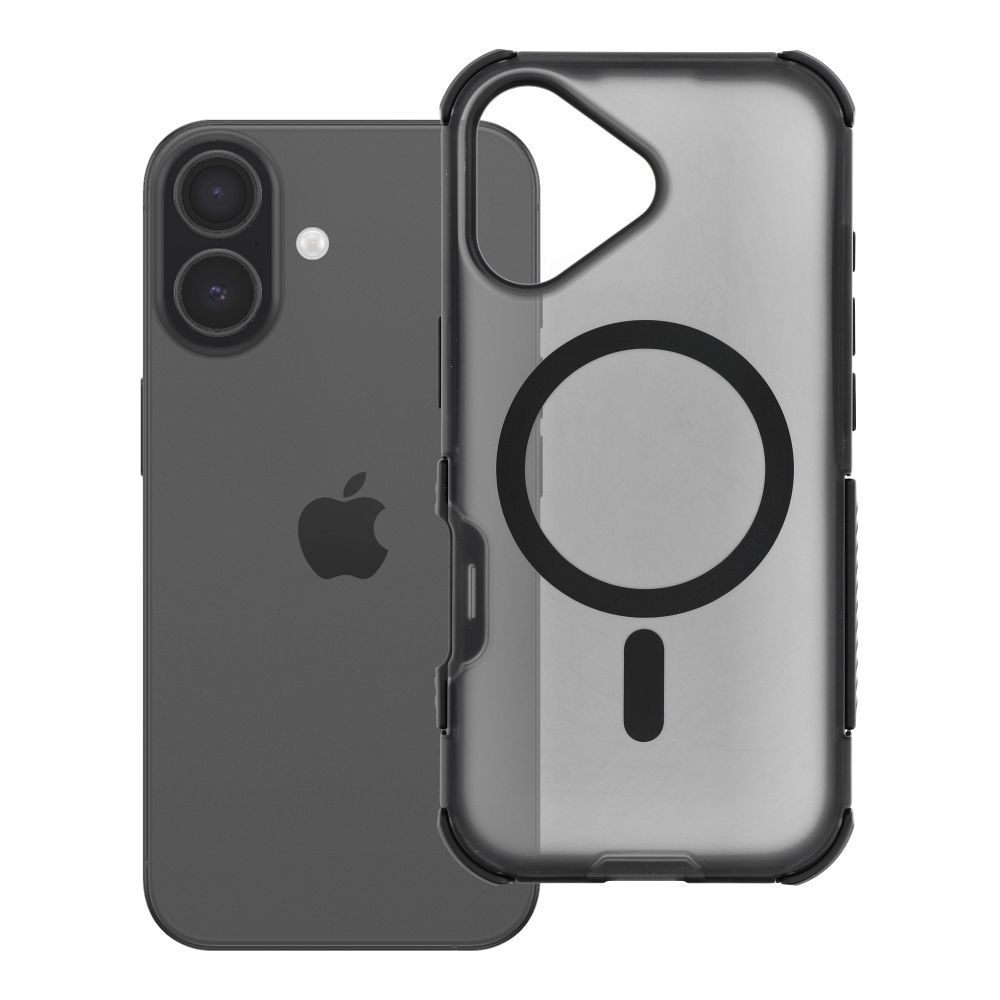 Case for iPhone 17 Forcell F-Protect BumperX Premium compatible with MagSafe black