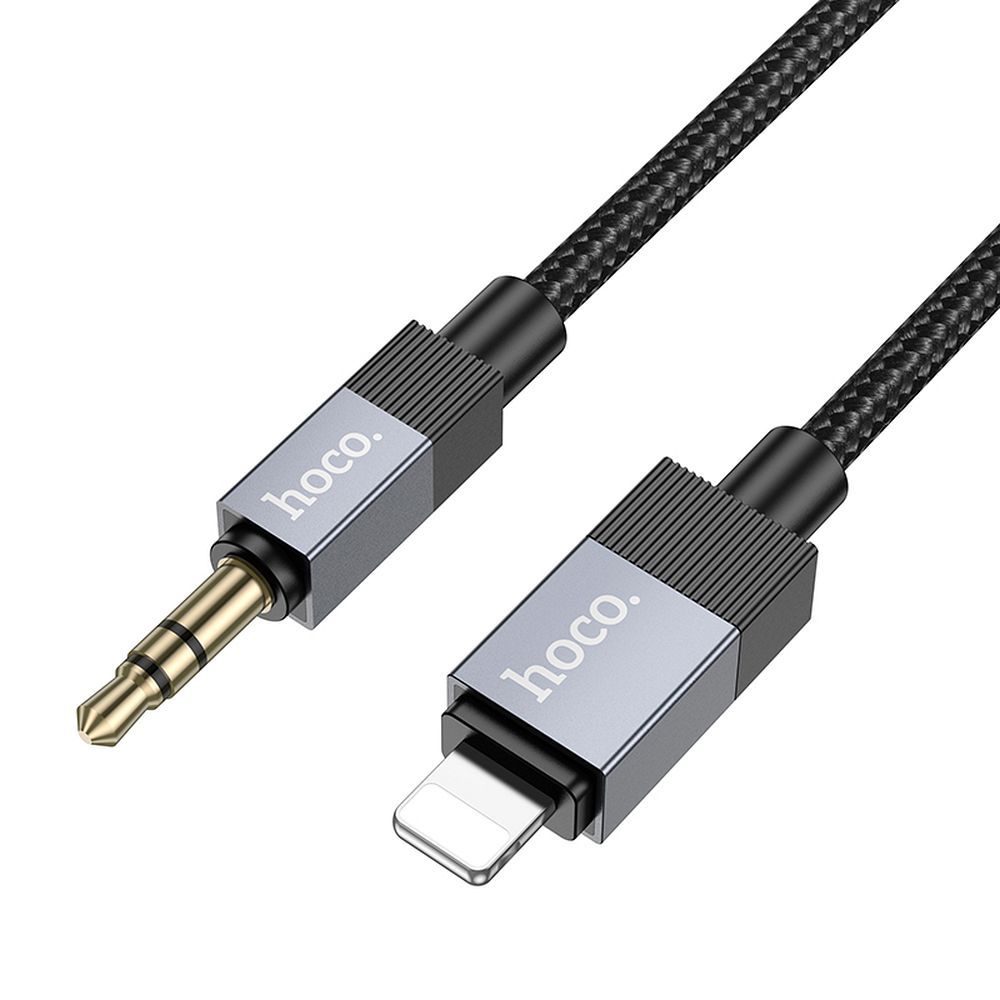 Äänisovittin Hoco (UPA32A) lightning - 3,5mm(n) musta (1M)