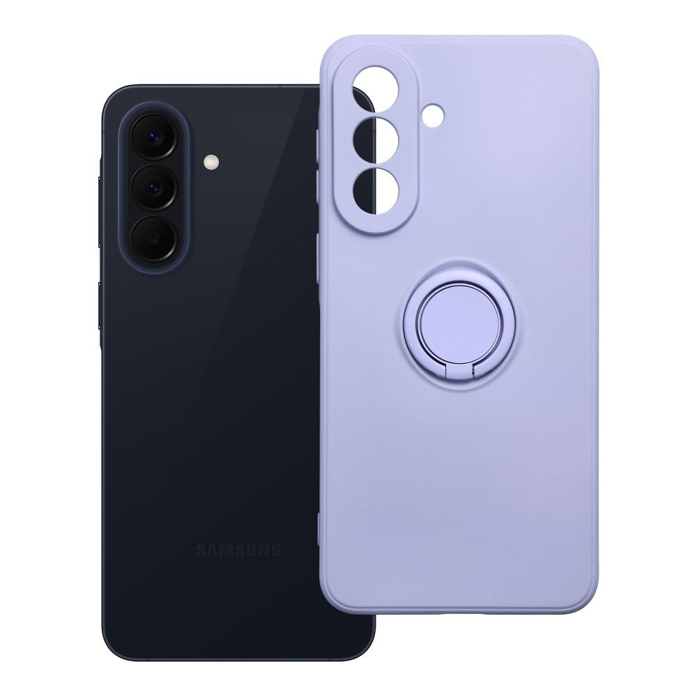 Suojakuori Samsung A57 5G:lle Silicone Ring violetti
