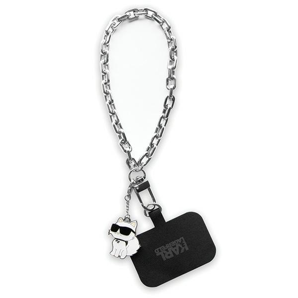 KARL LAGERFELD käsihihna KLUCHCSKPK (Wrist Chain Choupette) hopeinen