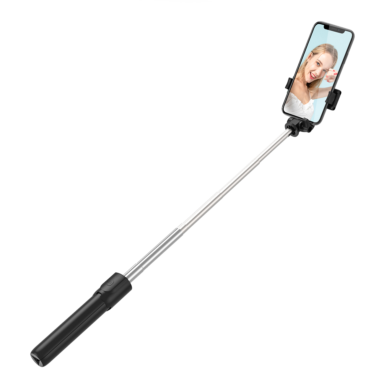 Selfiekeppi WRY1S teleskooppijalusta 0.7m puhelimelle - musta