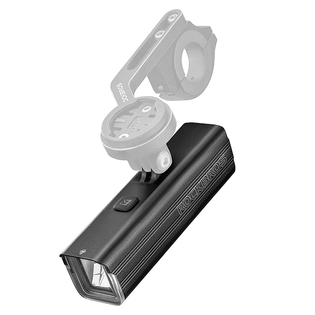 Rockbros RHL1500 pyörän etuvalo 5000mAh 1500lm IPX6 - musta