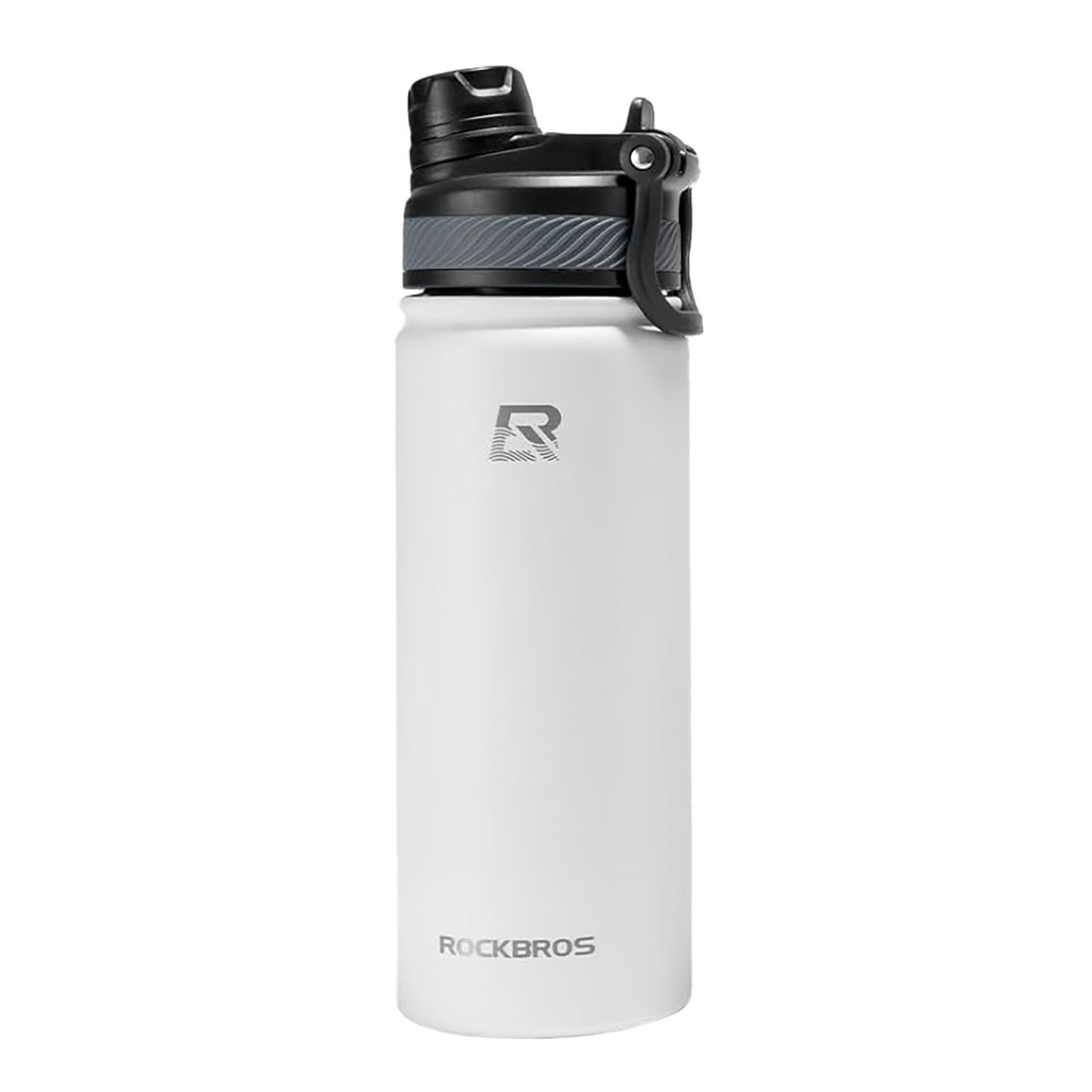 Rockbros 35210029005 lämpöeristetty pyöräjuomapullo 550 ml - valkoinen
