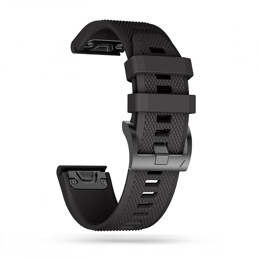 Tech-Protect Smooth Garmin Fenix 5 / 6 / 6 Pro / 7 musta