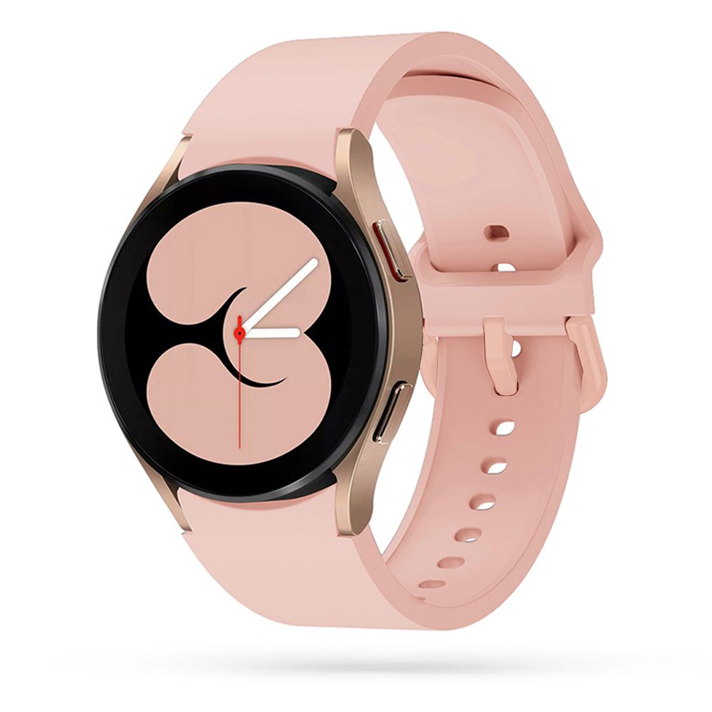 Tech-Protect Iconband -ranneke Samsung Galaxy Watch 4 / 5 / 5 Pro / 6 / 7 / FE vaaleanpunainen