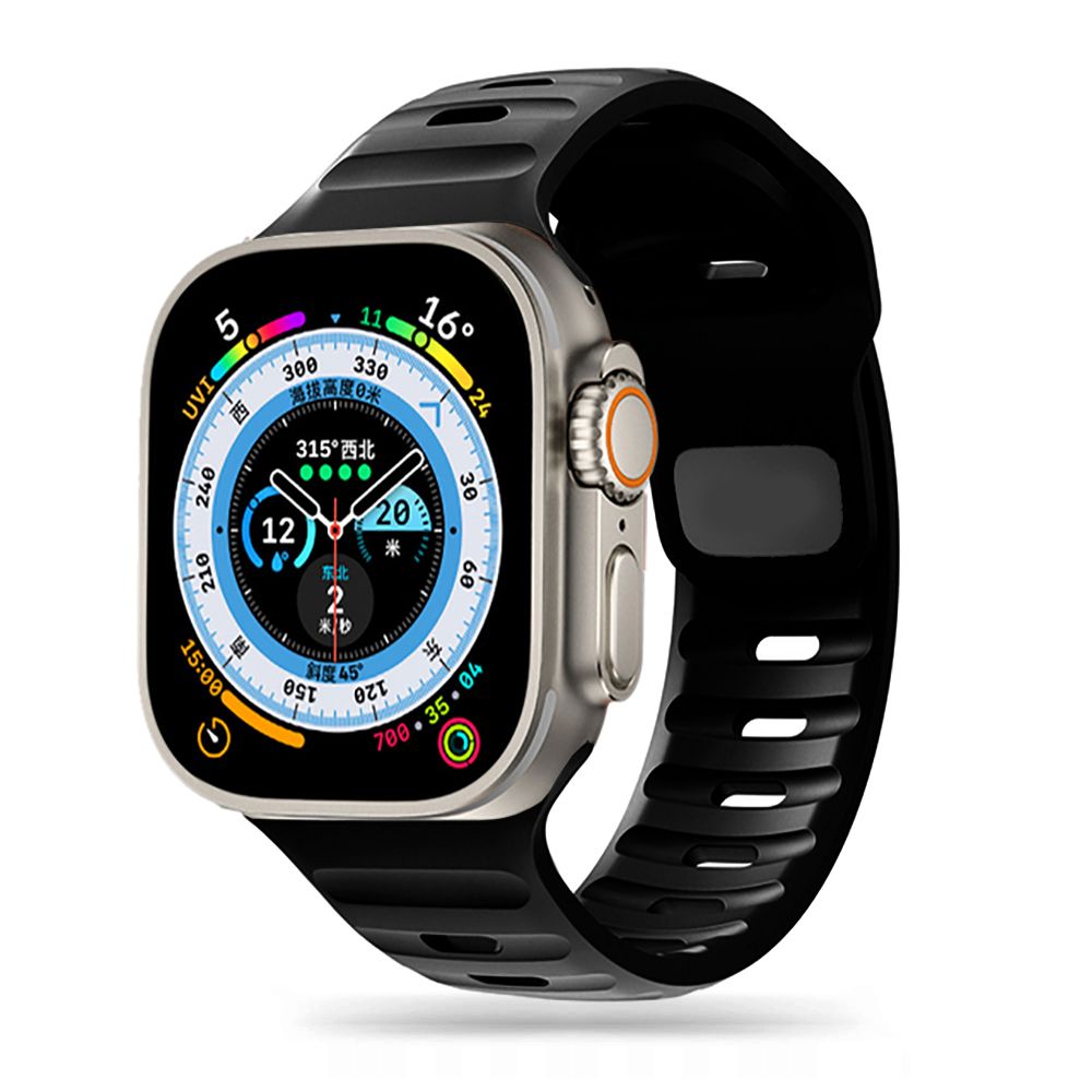 Tech-Protect Iconband Line Apple Watch 4/5/6/7/8/9/SE/Ultra 1/2 (42/44/45/49mm) musta