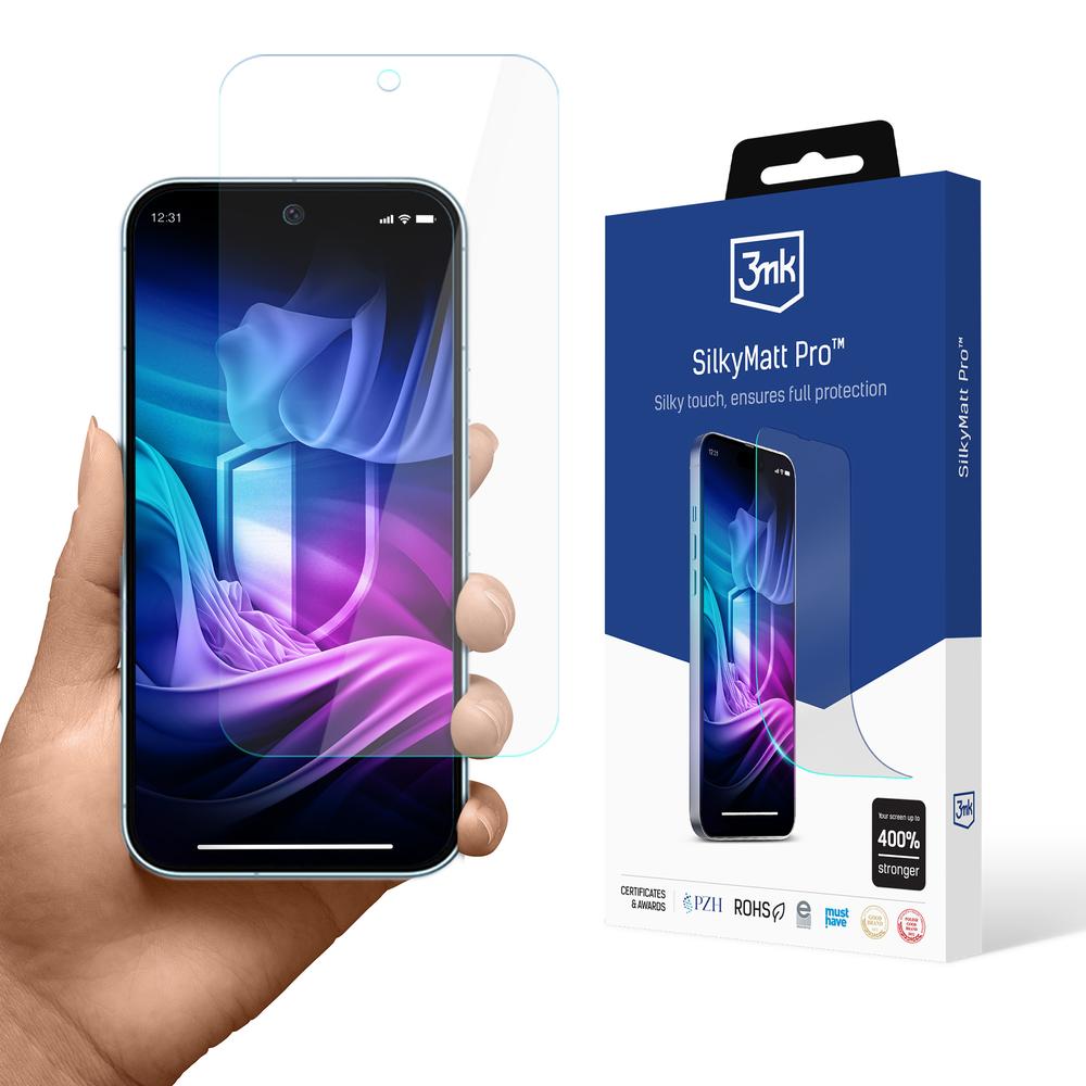 3mk Silky Matt Pro matta kalvo Google Pixel 9 / 9 Pro