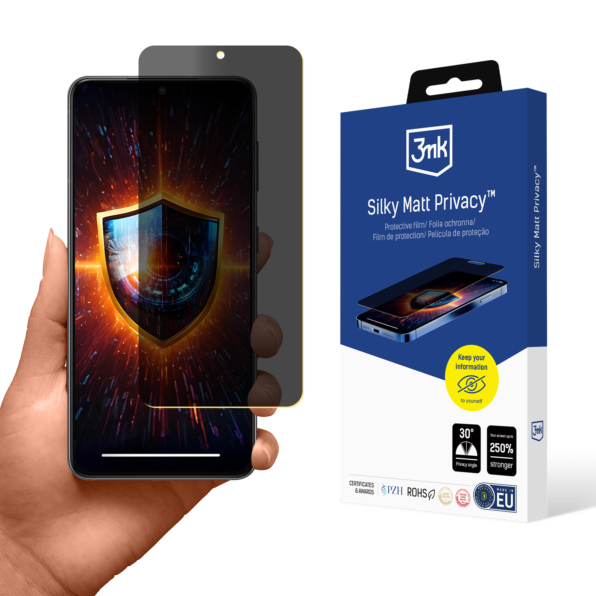 3mk Silky Matt Privacy matta yksityisyyssuojakalvo Samsung Galaxy S21 5G