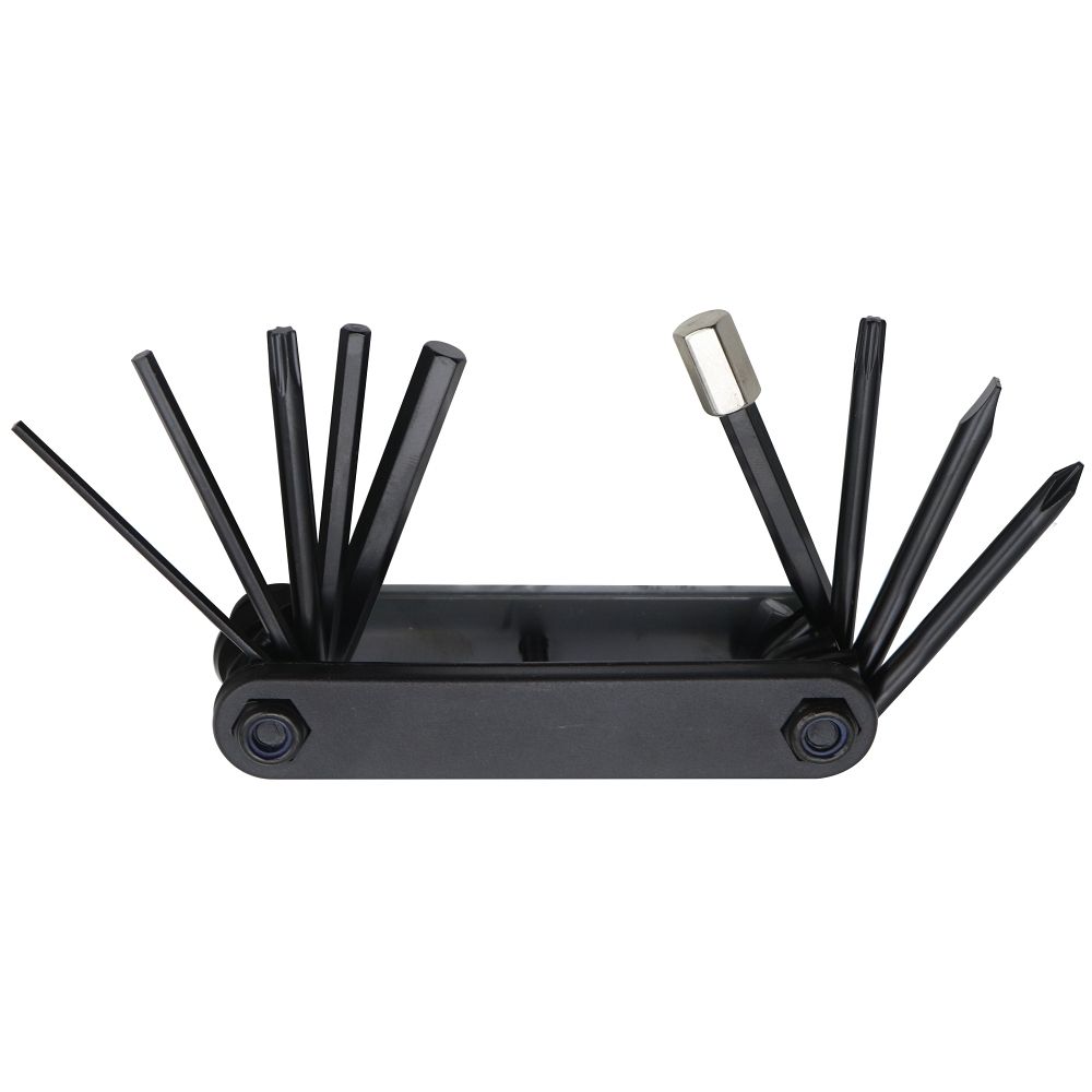 Polkupyörän avainsarja Multitool FSBRK-007-10 musta