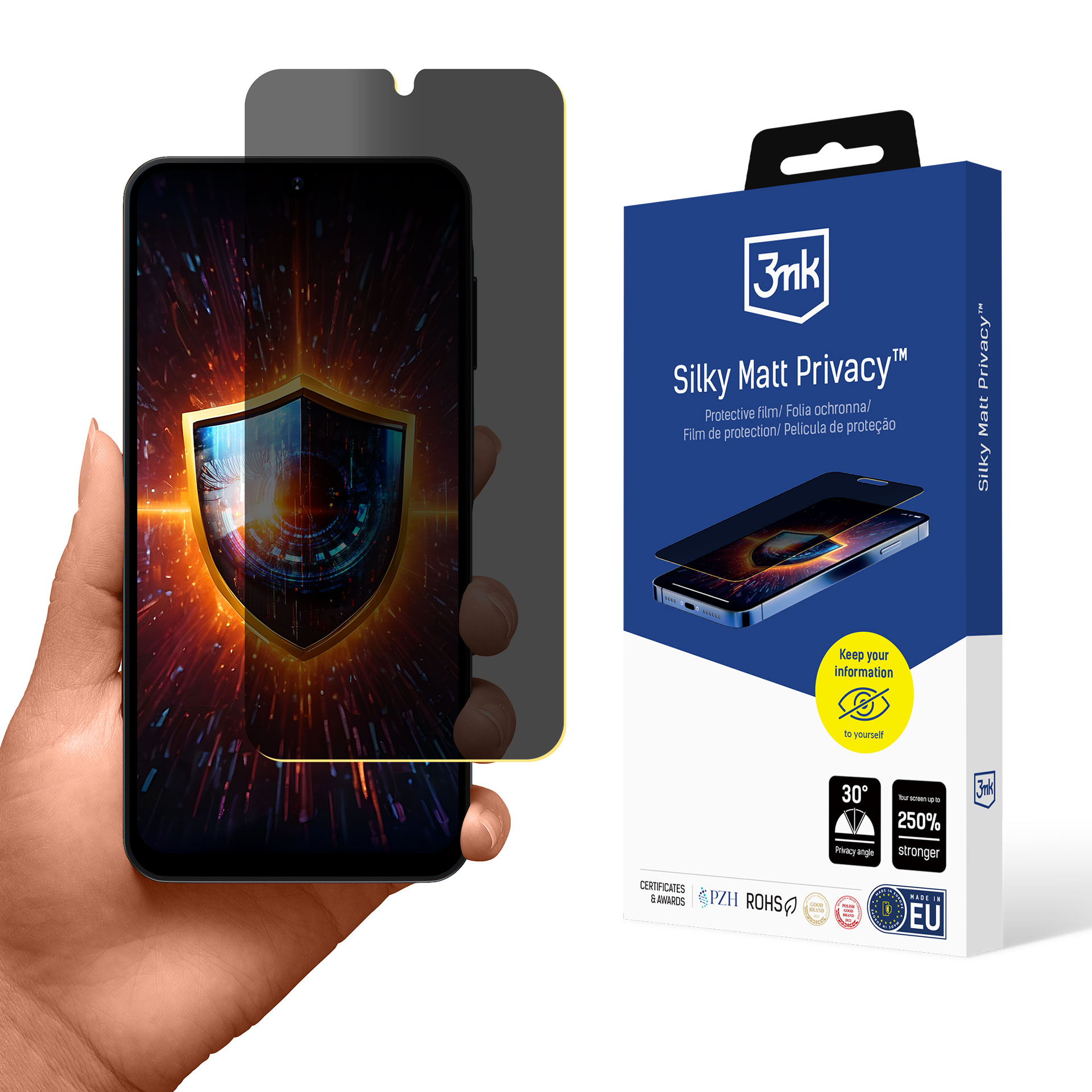 3mk Silky Matt Privacy näytönsuoja Samsung Galaxy A16