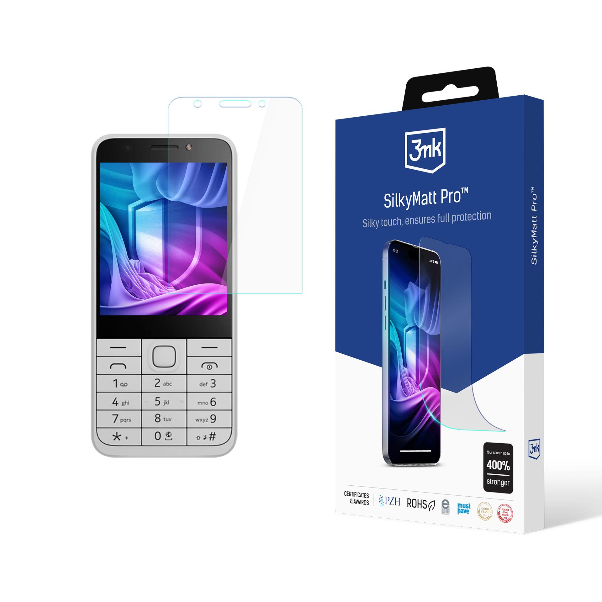 3mk SilkyMatt Pro matte screen-protection film for Nokia 230 Dual SIM 2024