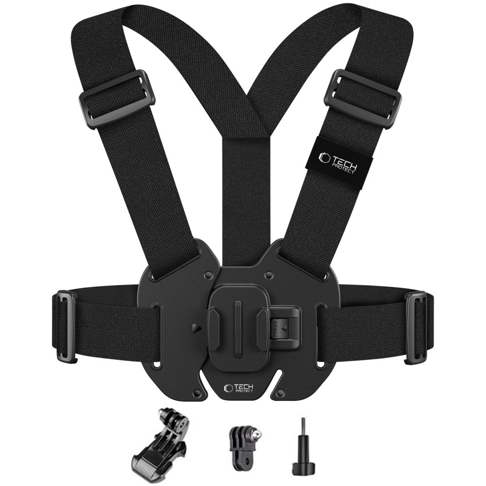 Tech-Protect GA100 Rintakiinnike GoPro / DJI Musta
