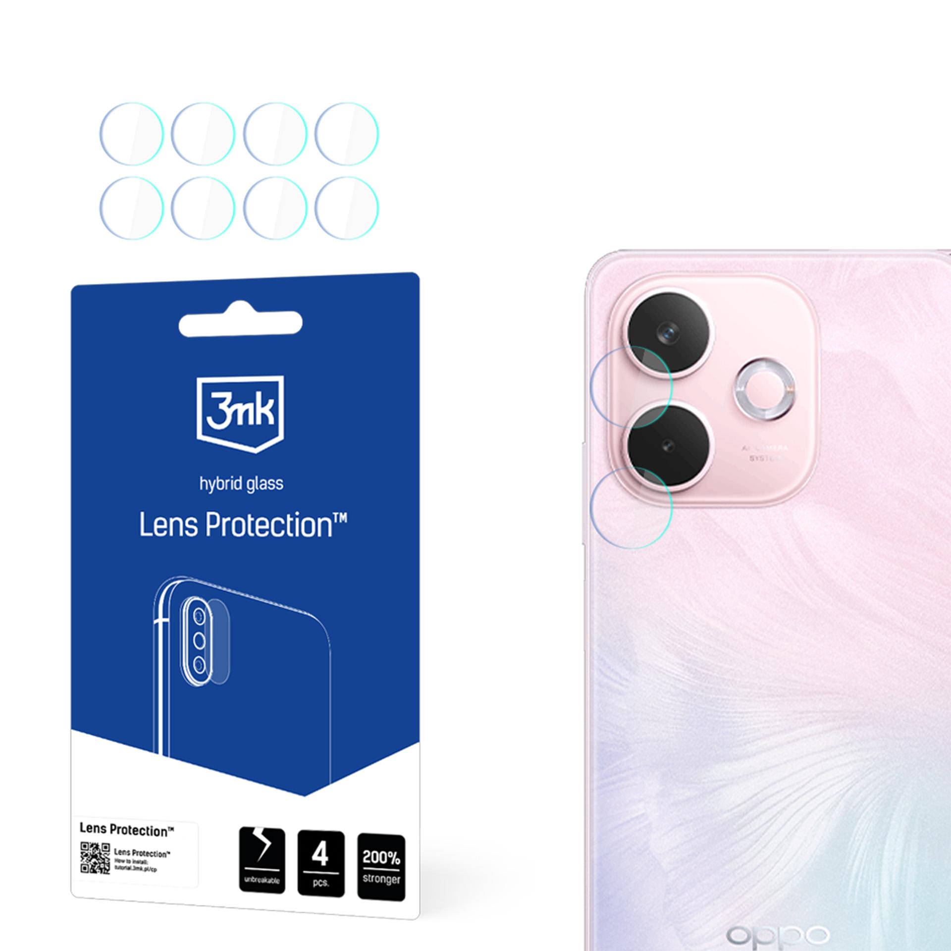 3mk objektiivisuoja hybridilasi kameran objektiiville Oppo A5 Pro 5G