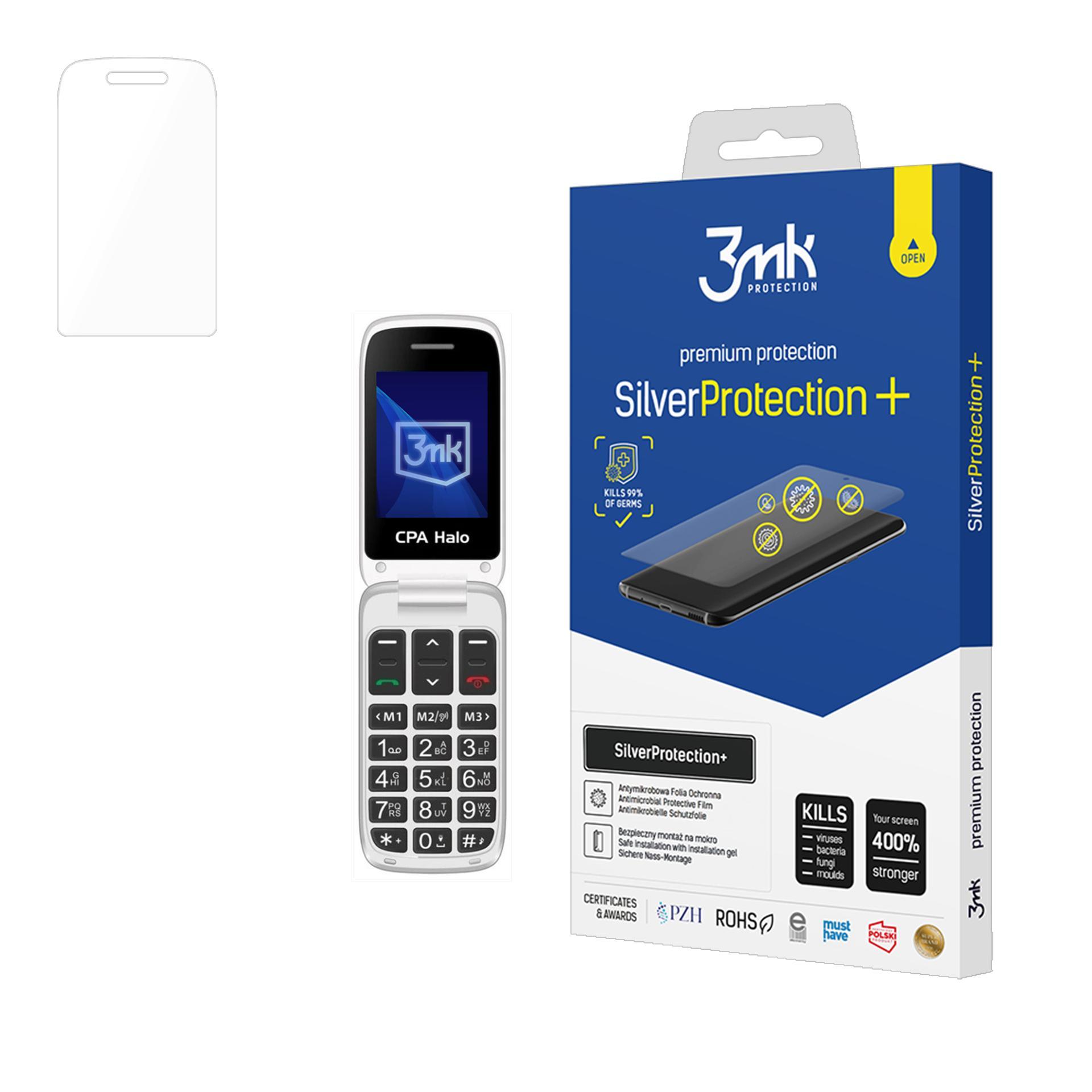 3mk SilverProtection+ antimikrobinen näytönsuojakalvo mallille CPA Halo 25