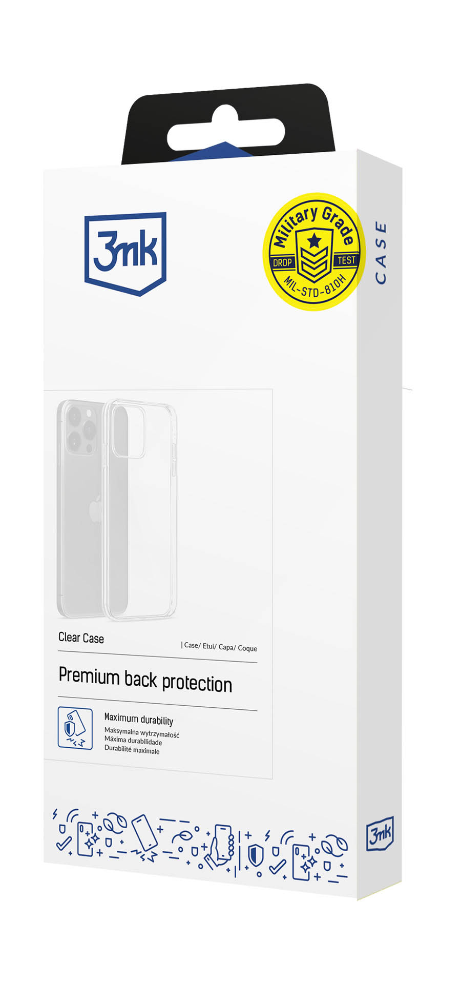 3mk Clear Case for Apple iPhone 17 Air - transparent