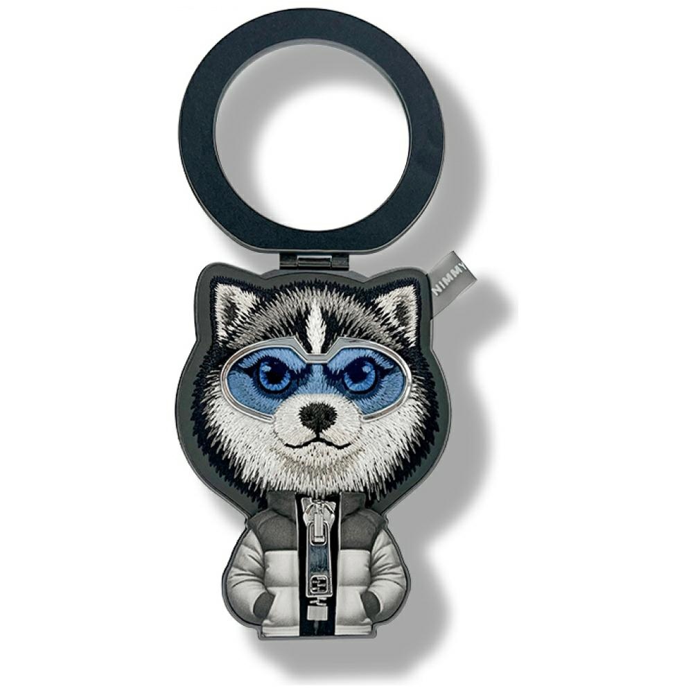Magneettinen riipus Nimmy Cool&Cute 2.0 Wolf musta
