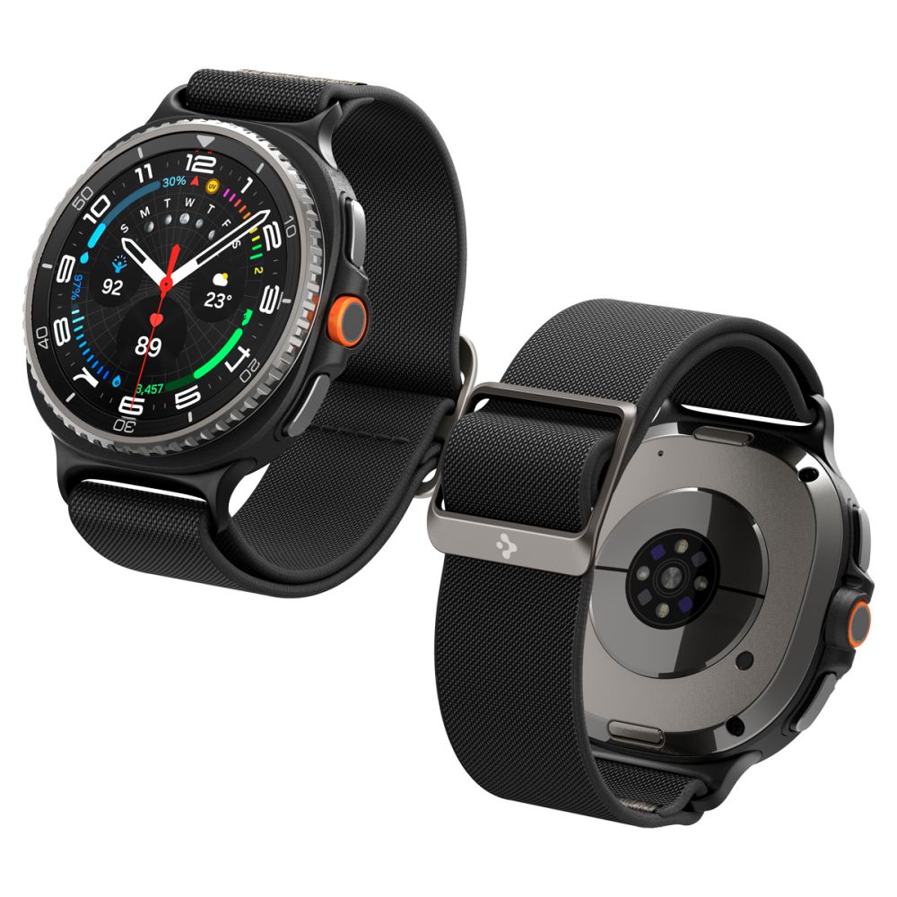 Spigen Lite Fit Samsung Galaxy Watch 8 / Classic (40 / 44 / 46 mm) musta