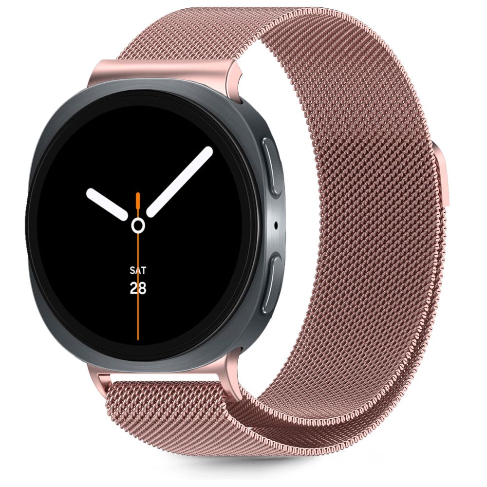Tech-Protect Milaneseband Samsung Galaxy Watch 8 / Classic (40 / 44 / 46 mm) ruusukulta