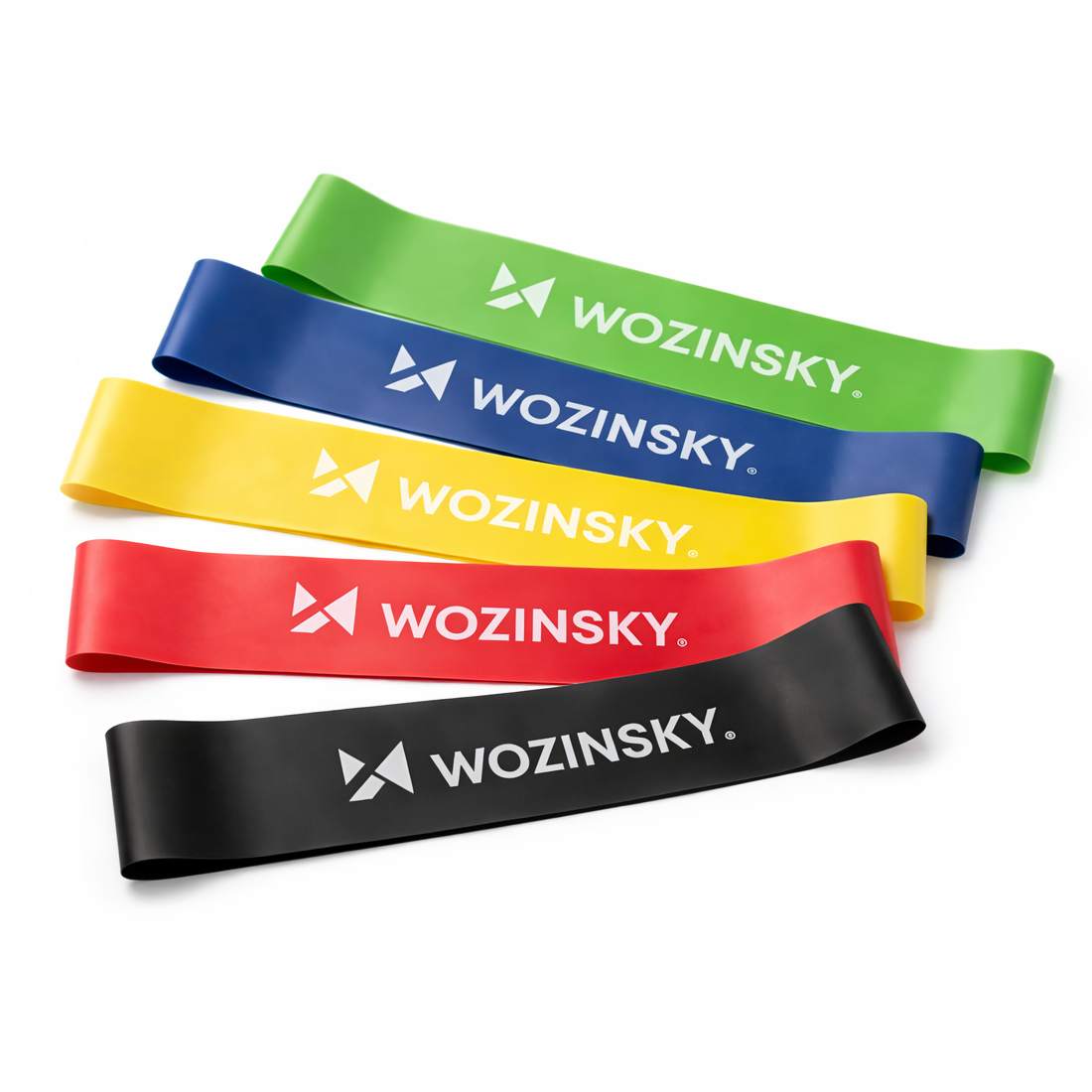 Wozinsky WGO-5 mini aktivointivastuskuminauhat lateksista - 5 kpl