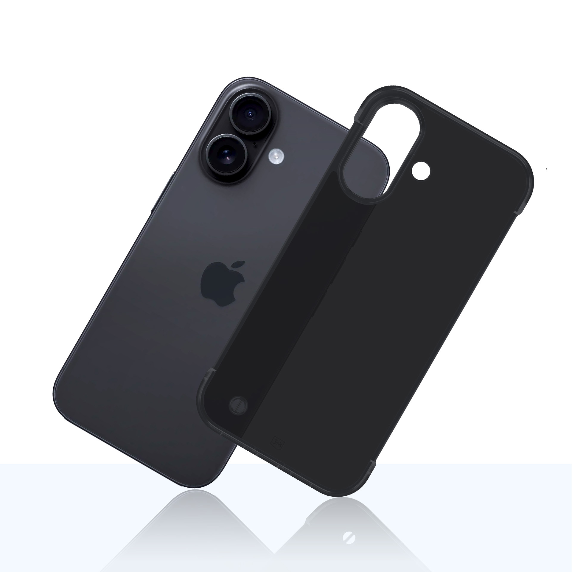3mk Just20g Matt Case Suojakuori Apple iPhone 16:lle - mattamusta