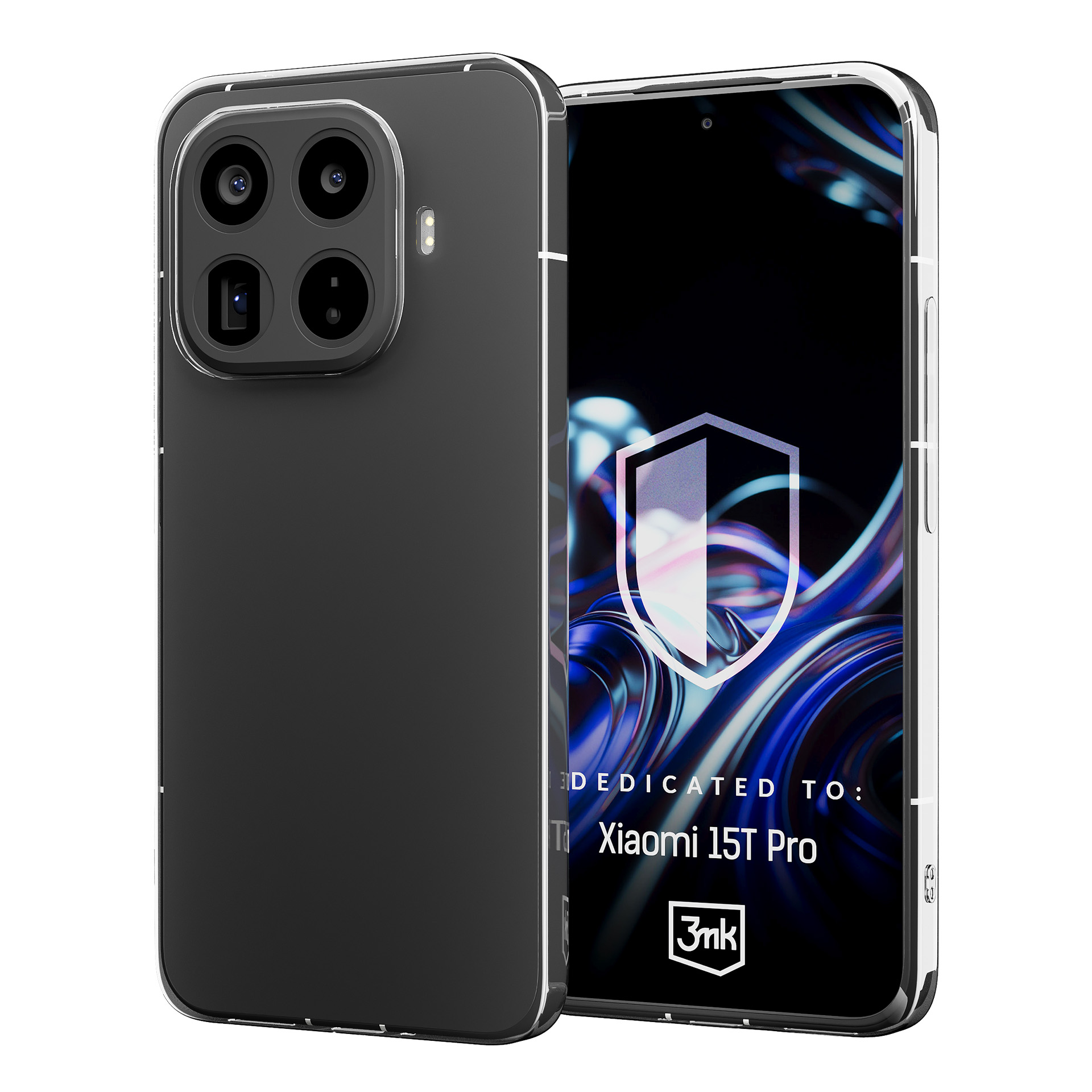 3mk Clear Case Xiaomi 15T Pro 5G läpinäkyvä