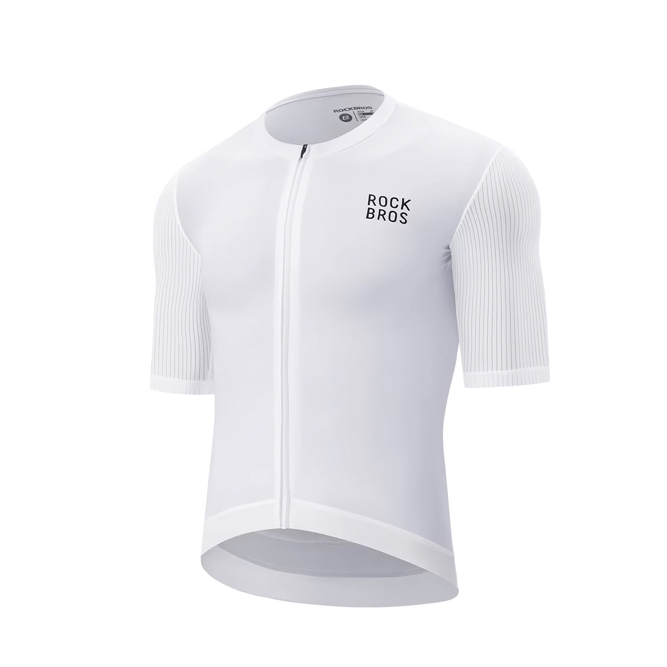 Rockbros 15200025 Short Sleeve Cycling Jersey Size L - White