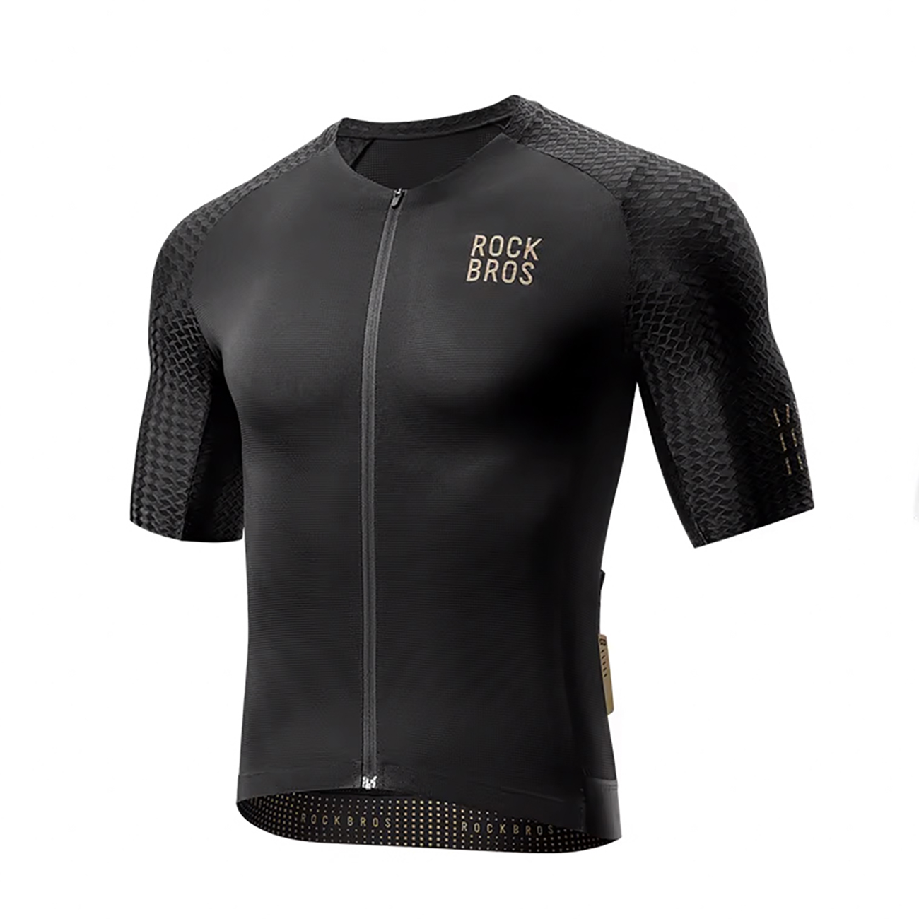 Rockbros YDDX011 Diamond Short Sleeve Cycling Jersey Size S - Black