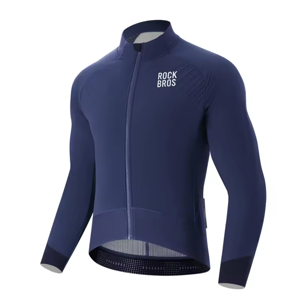 Rockbros YDWT014 Winter Fleece Double Layer Cycling Jacket Size XL - Blue
