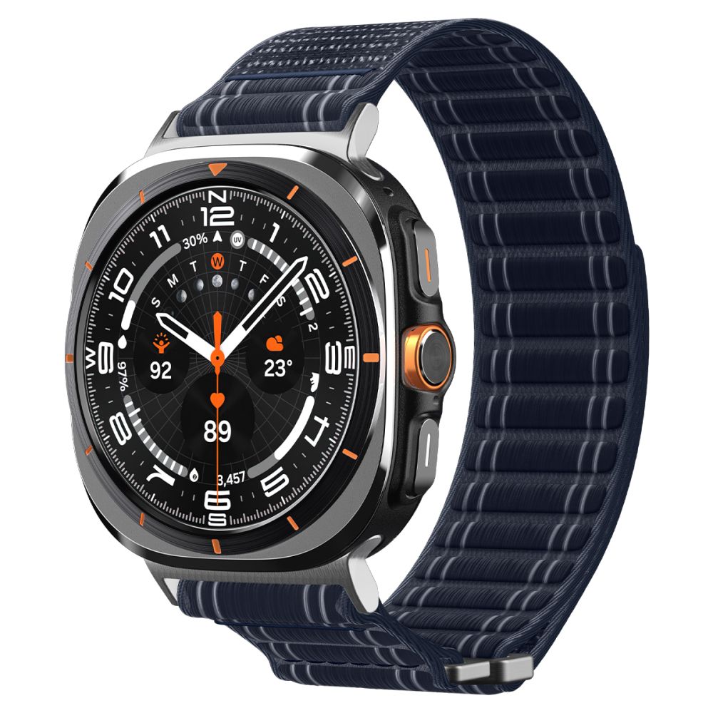 Spigen WBF0 Ranneke Samsung Galaxy Watch Ultra 2024 / 2025 (47 mm) Laivastonsininen