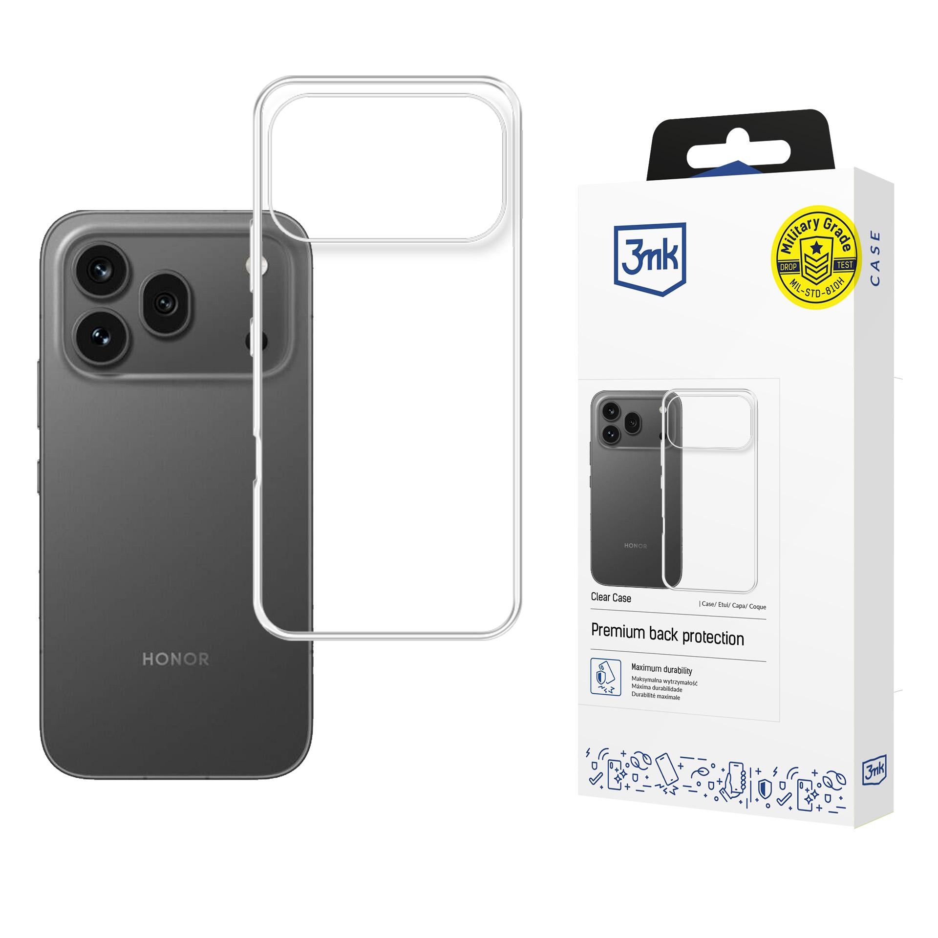 3mk Clear Case for Honor 600 Pro 5G – transparent